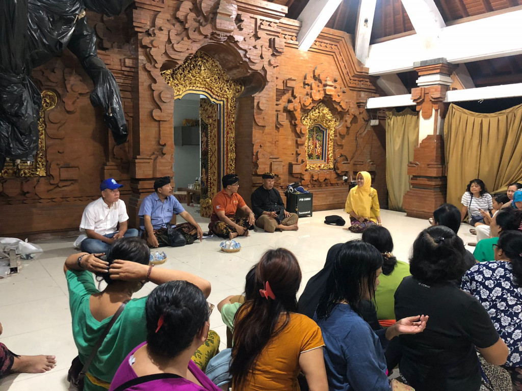 Kegiatan Perkenalan Agen Pemulihan IBM Tri Guna Jaya Dalung dan Sosialisasi P4GN di Banjar Campuan Asri Kauh, Desa Dalung